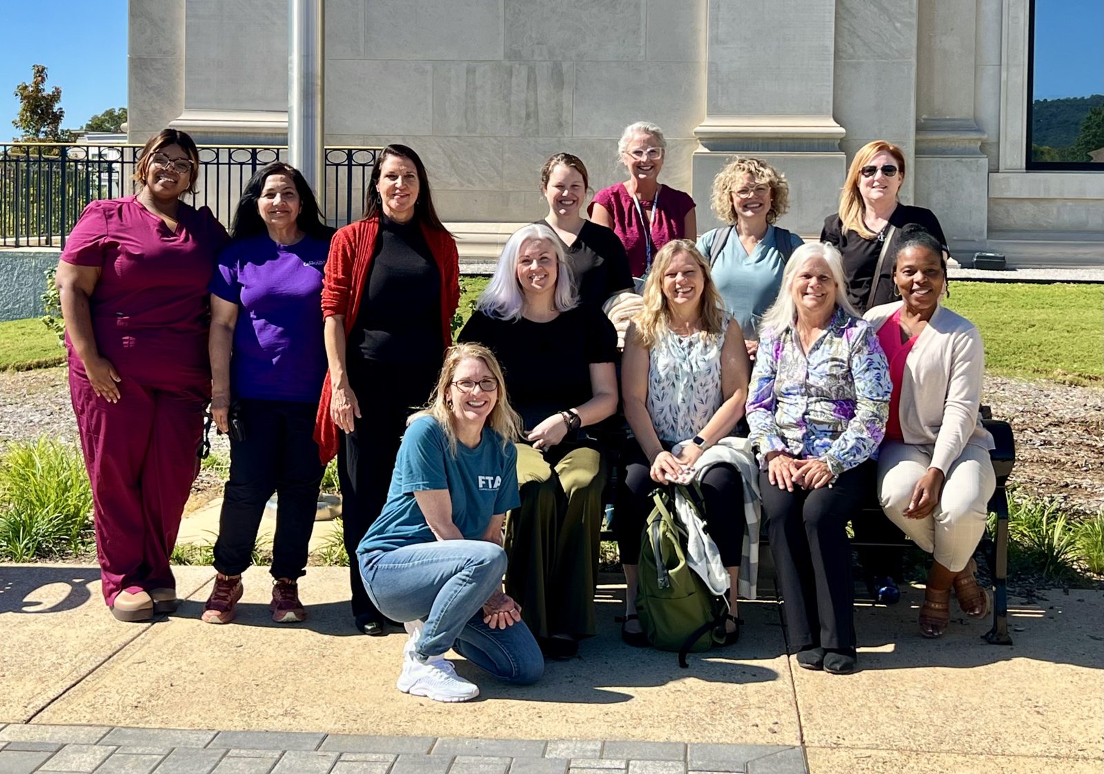 Group photo of the CCFE team